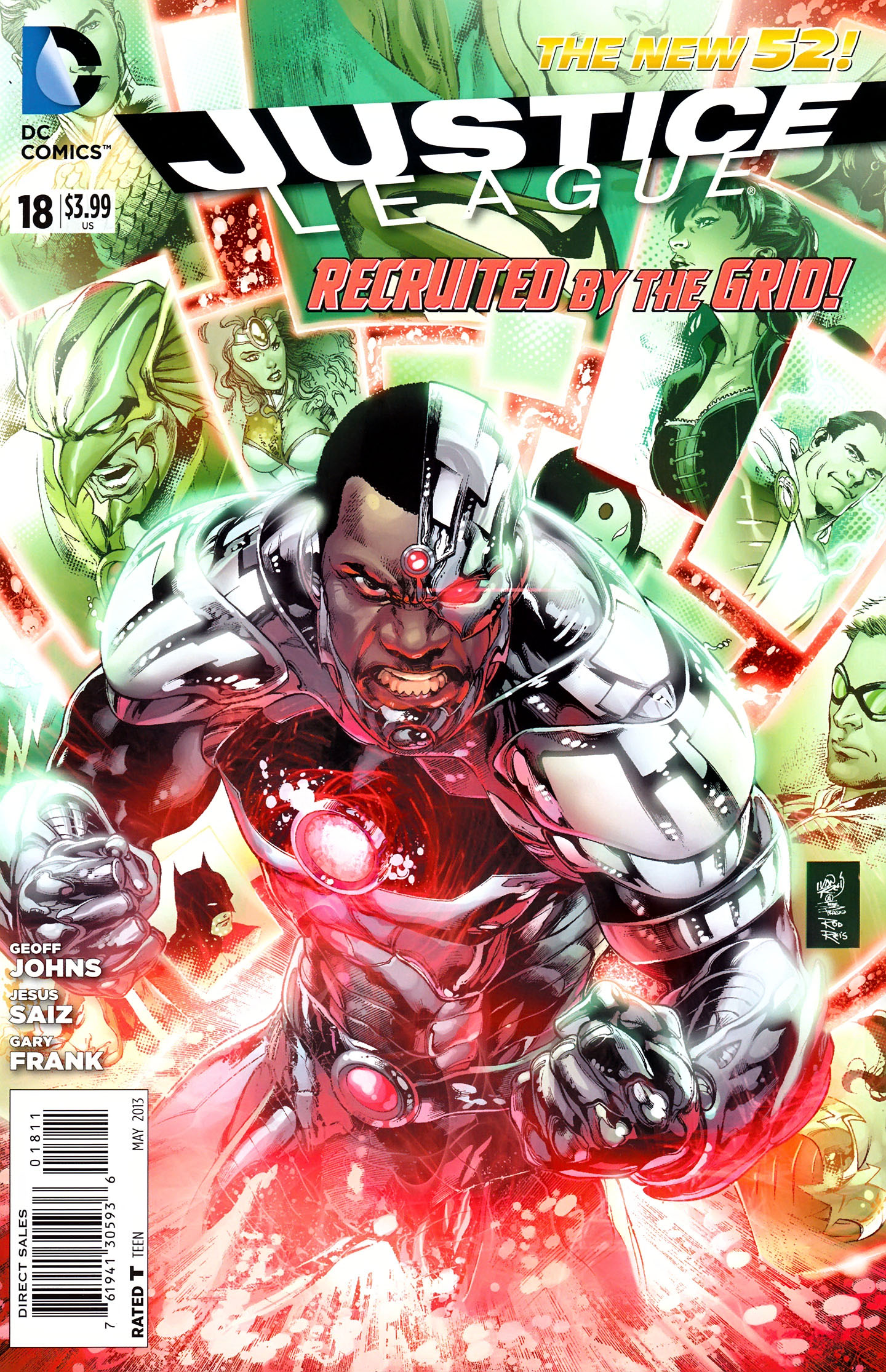 DC Justice League #18 Comic Book 