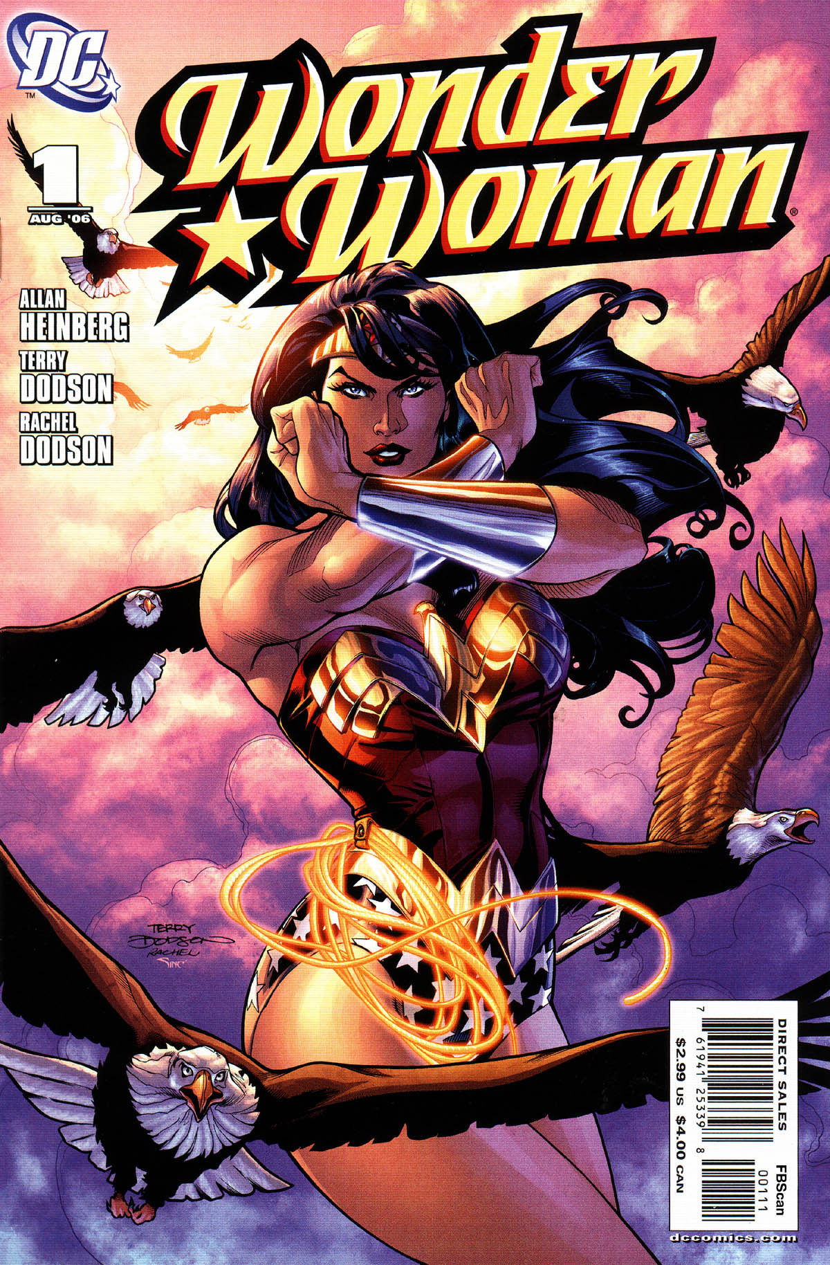 wonder woman comic cover