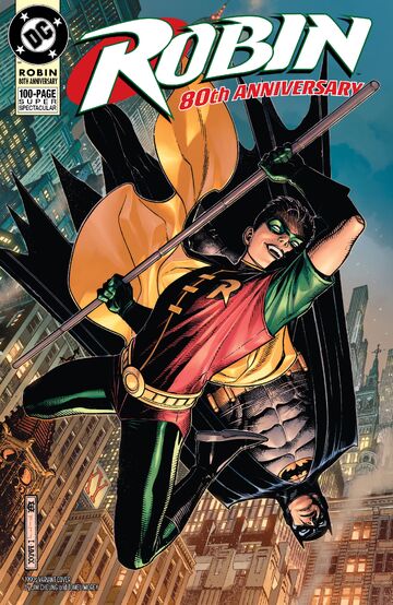 Robin 80th Anniversary 100-Page ￼yasmine ROBIN 80TH ANNIV 100 PAGE SUPER SPECT #1 2010S YASMIN PUTRI