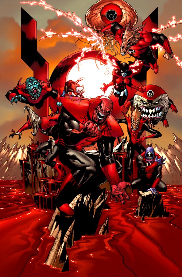 red lantern superman