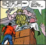 Jupiter Earth-Four Gods of Rome