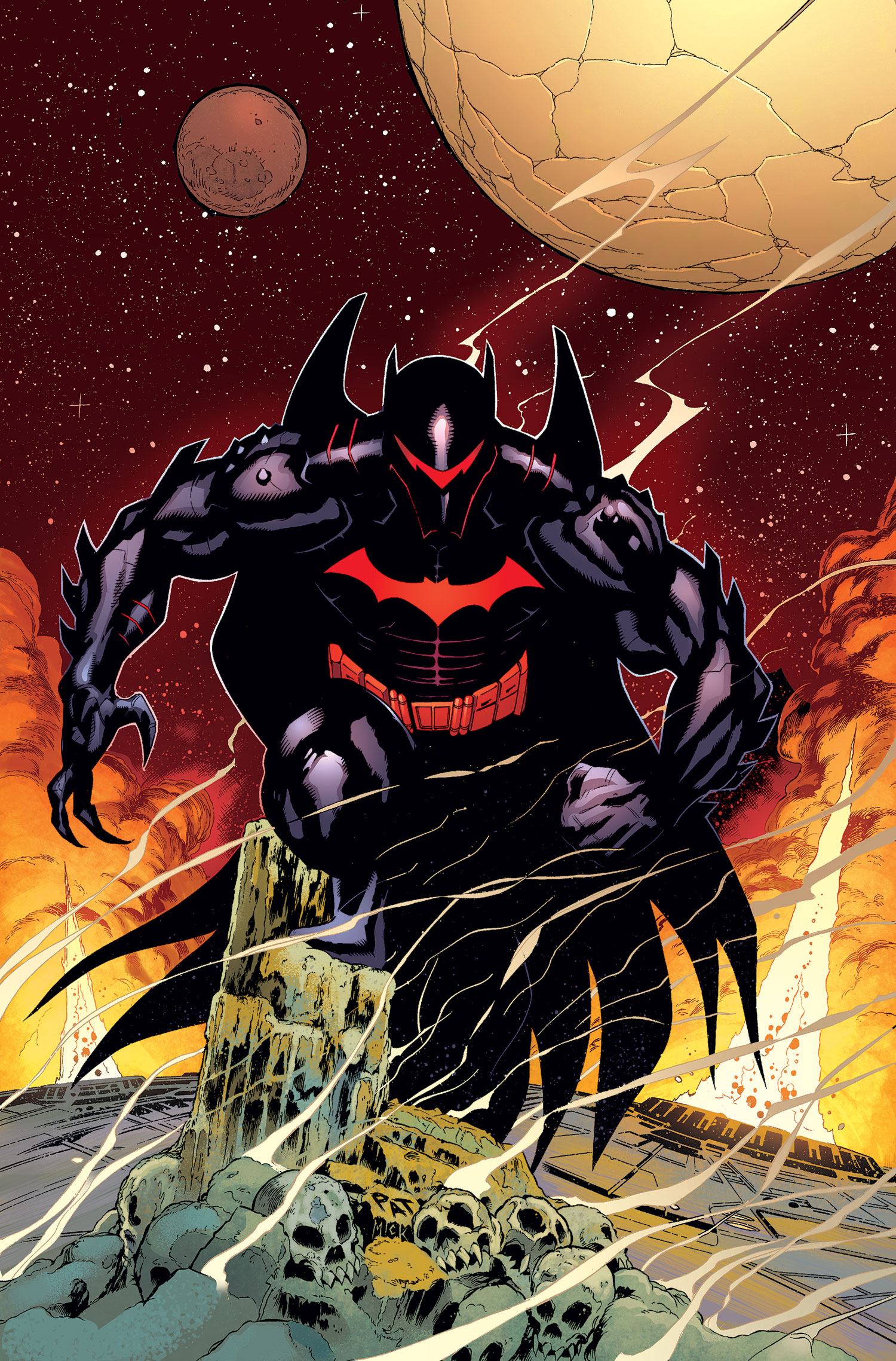 Descubrir 41+ imagen batman hellbat suit