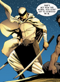Khan challenges Batman in the desert