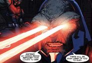 Omega Beams New Earth Darkseid