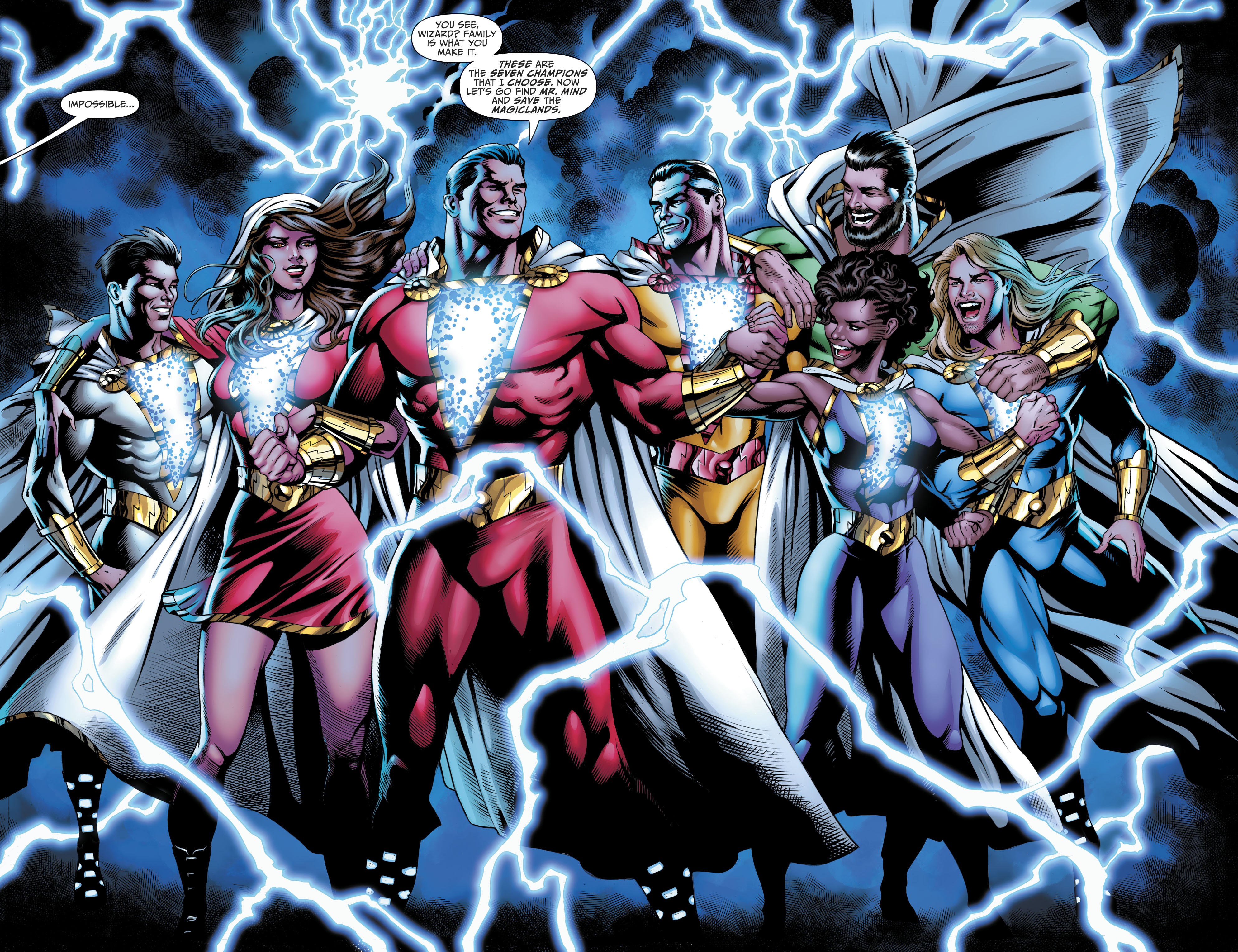 Shazam Family Prime Earth Dc Database Fandom