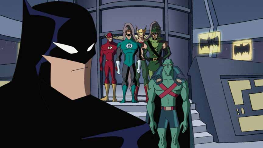 batman animated justice league