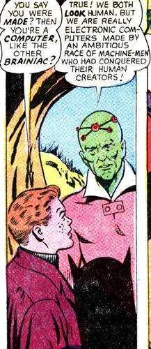 Brainiac A Earth-One Heroic predecessor