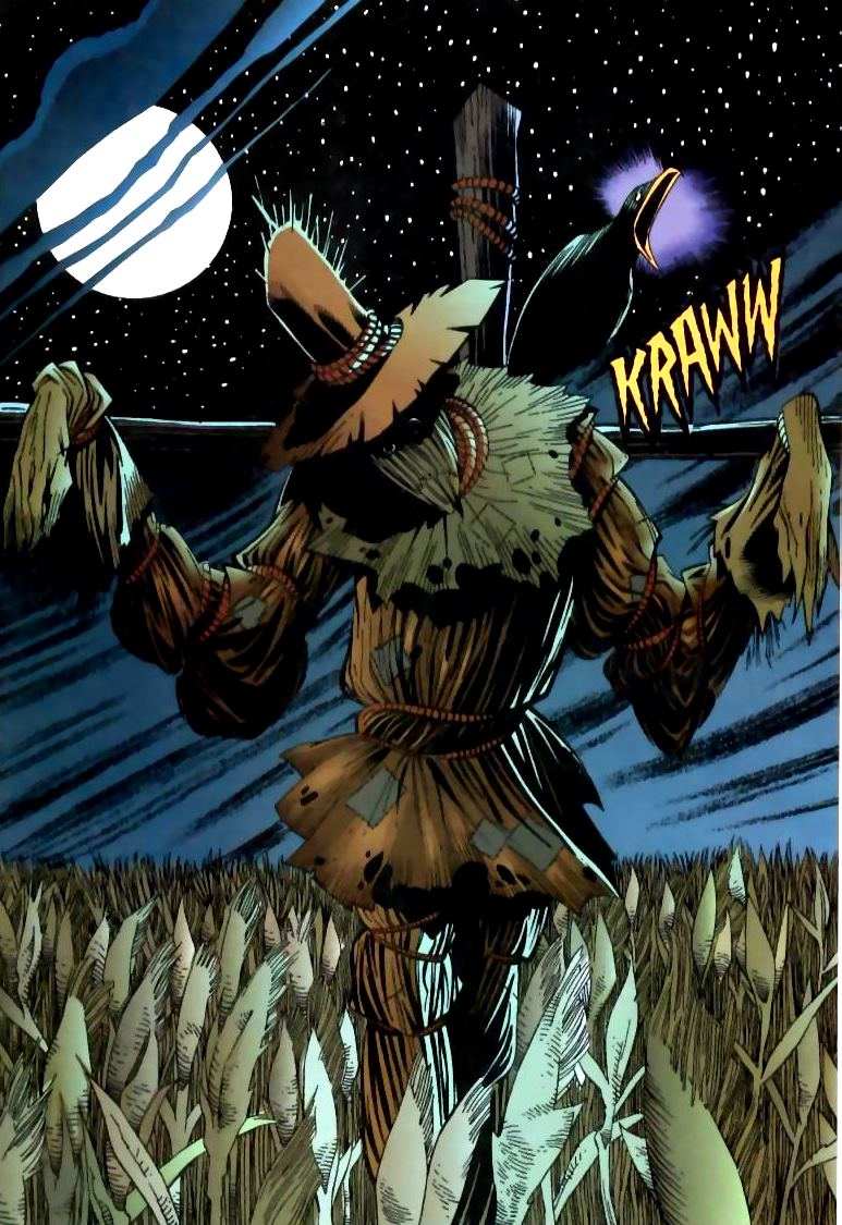 scarecrow comic art