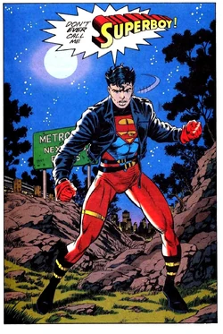 Superboy New Earth Reign of the Supermen