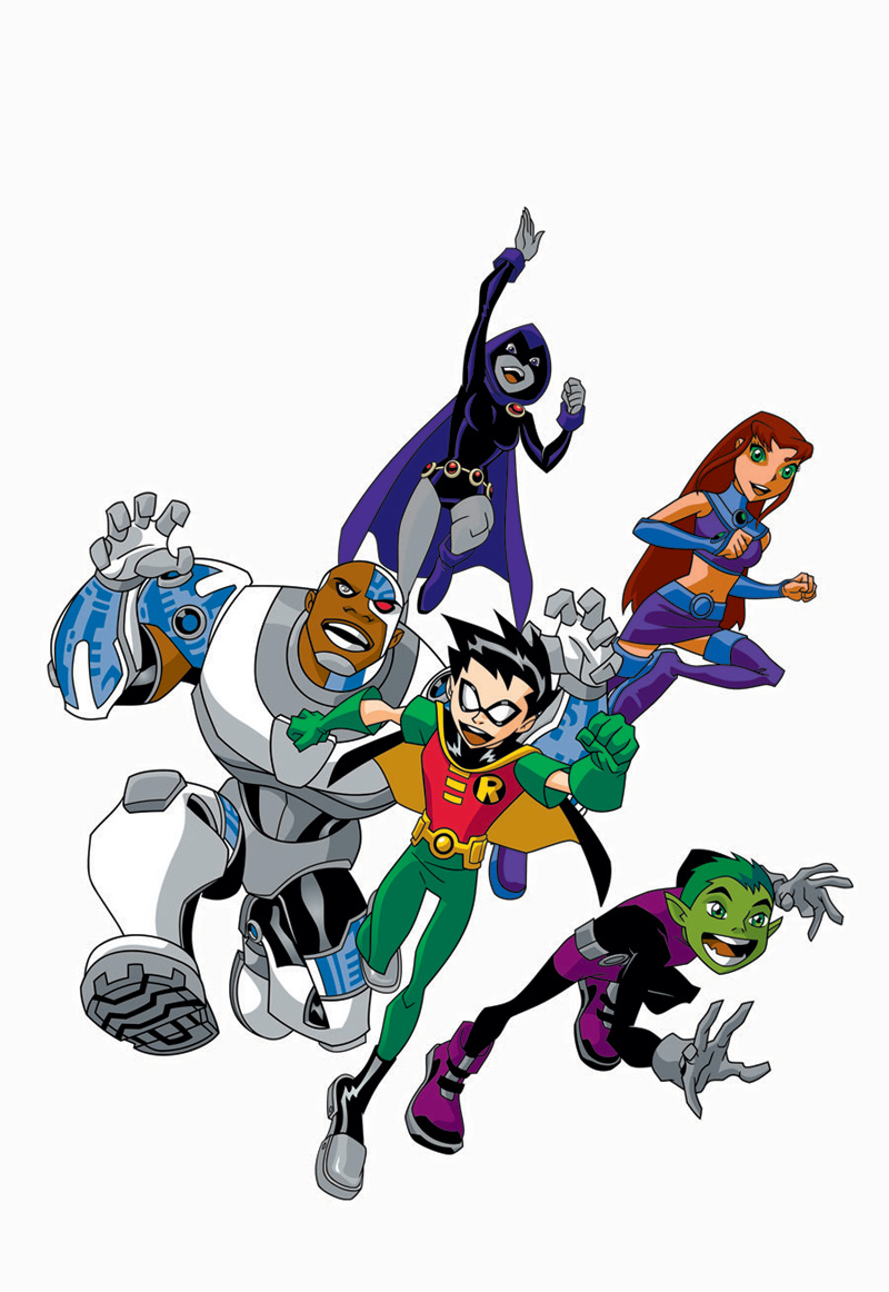 teen titans character names