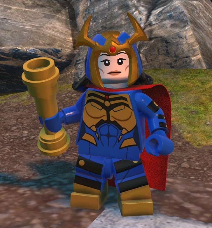 Lego BIG BARDA Custom Minifig DC Super Hero Justice League Barda Free Mr Miracle 