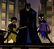 Batman, Robin, Batgirl - The Batman