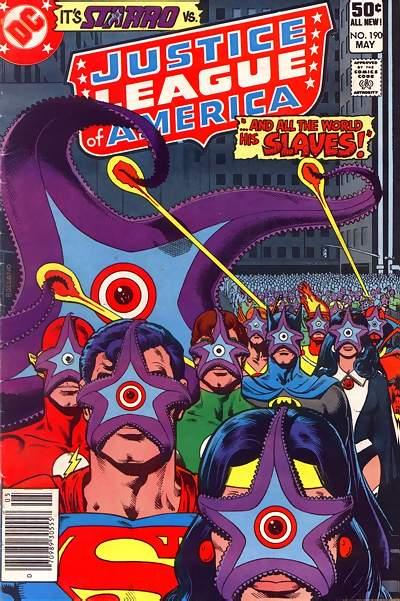 It’s Starro Vs. Justice League Of America 190 DC Book 1981 World His Slaves