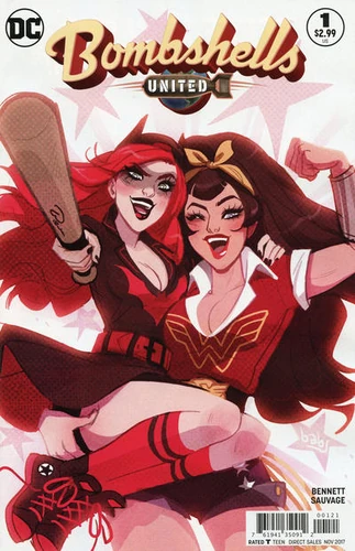 EXCLUSIVE: The Bombshell Flash Zooms Into A Glorious 'Bombshells United' Debut