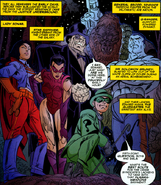 Justice Underground Antimatter Universe Analog of the Legion of Doom and the Secret Society