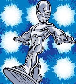 Dark Silver Surfer from The Super Hero Squad Show : r/HeroForgeMinis