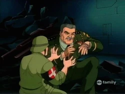 Pushing himself too far