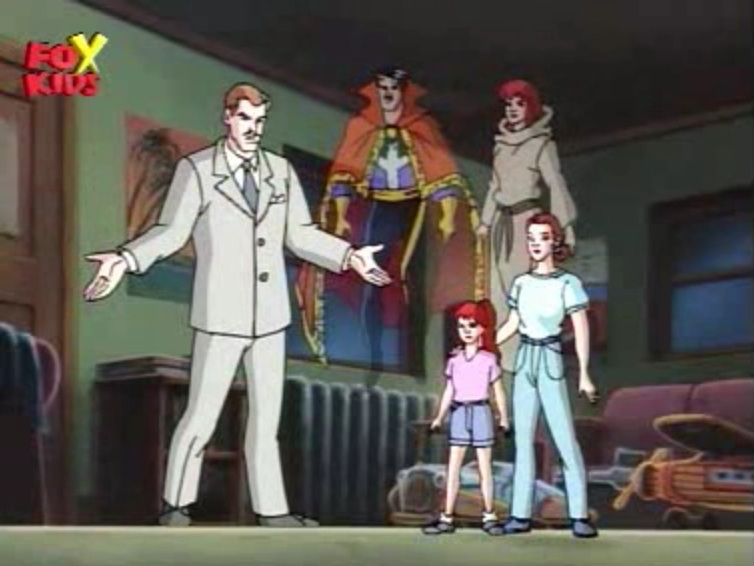 mary jane watson spider man the animated series