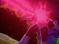 Colored just like Cyclops' blast
