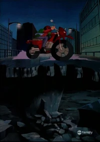 Making his way to the battleground