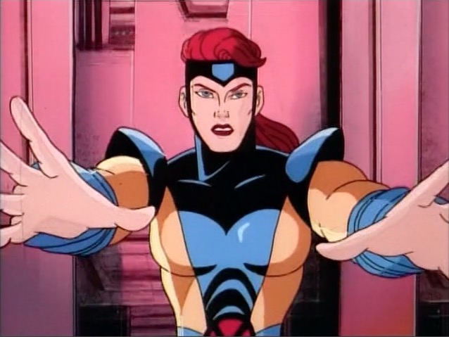 jean grey x men animated series