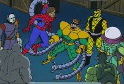 The Six Unmask Spider-Man