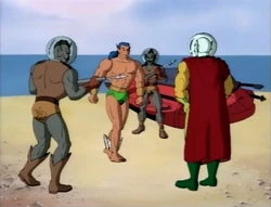 Trying to exert his authority