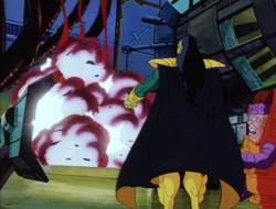 Letting his anger get the better of him?