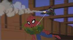 The series contained numerous recreations of classic comic book moments