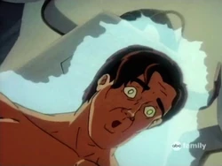 A really bad time to lose his temper