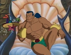 First full appearance of the Prince of Atlantis