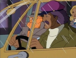 Chuck McCann talking to himself