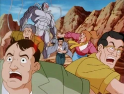 It's crossed the border