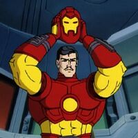 Iron Man Marvel Animated Universe Wiki Fandom In the marvel mangaverse reality, tony stark creates the original armor together with dr. iron man marvel animated universe