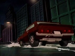 Notice the iconic tail lights