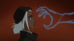 Young Storm cannot keep secrets from Amahl Farouk