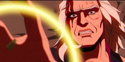 Magneto defending Genosha