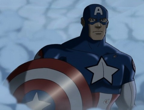 The Avengers Captain America Rogers Shield Jersey