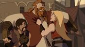 Thor Grabs Volstagg TTA