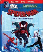 Spider-Man Into the Spider-Verse Target Exclusive Blu-Ray