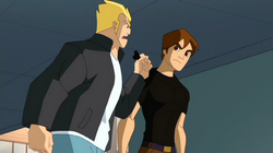 As Brock's rage escalates, he unknowingly makes contact with the symbiote