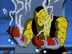 Shocker's gauntlets are destroyed