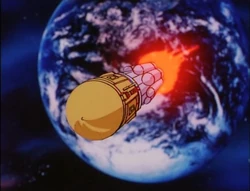 Into the depths of space