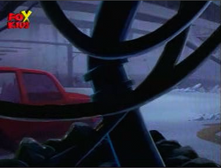 Censored into an unnamed garage