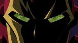 Face to face with his darker half