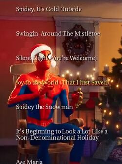 Spider-Man Christmas Album SMITSV