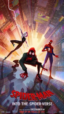 spider man into the spider verse film