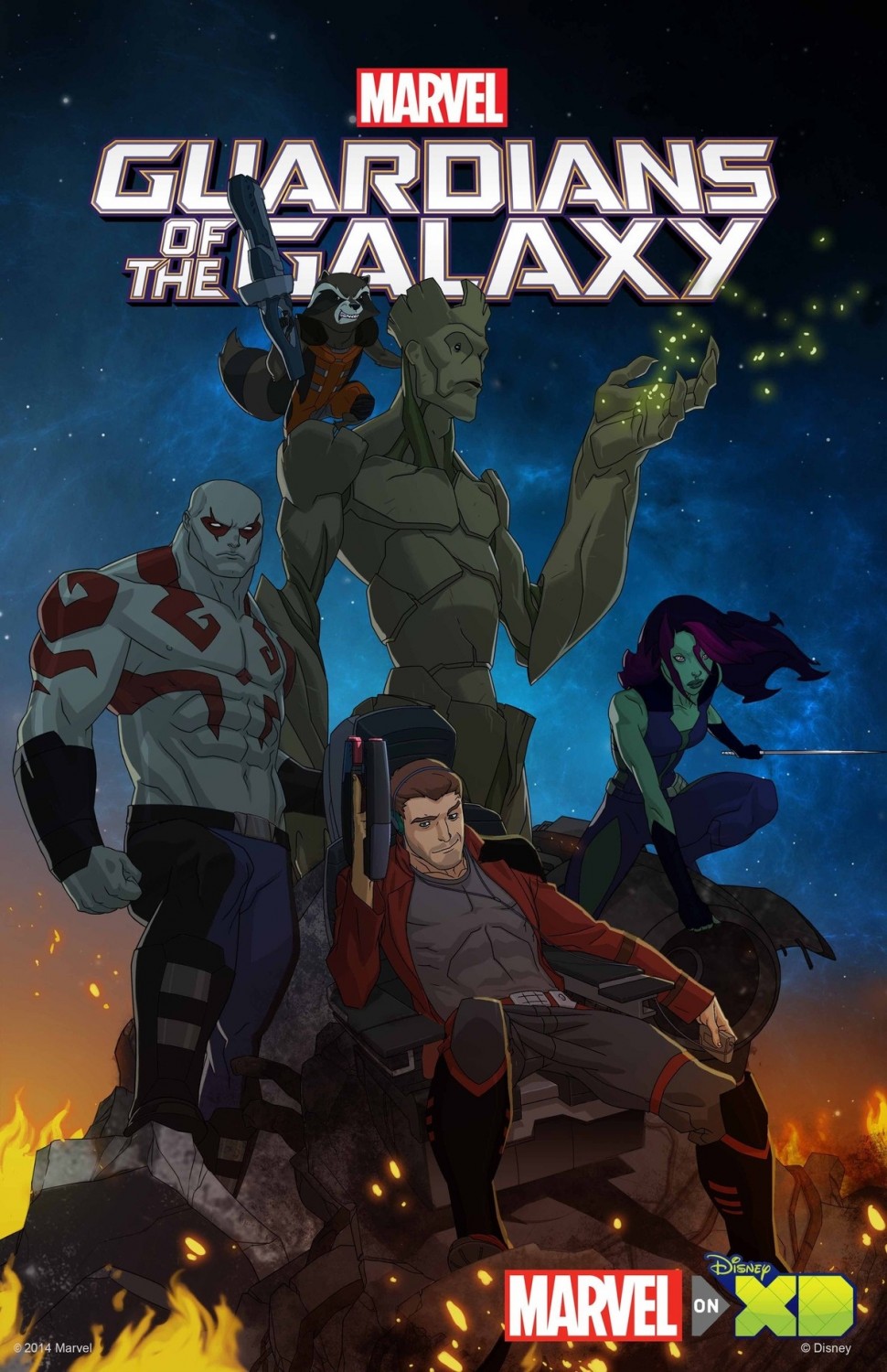 Guardians Of The Galaxy Tv Series Marvel Animated Universe Wiki Fandom