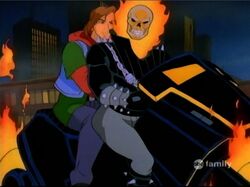 Ghost Rider and Rick