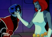 Mystique talks to Nightcrawler.png